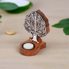 Tree of Life Hand Block Candle Holder | Pure Sheesham Wood