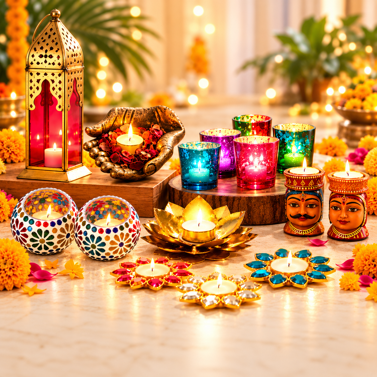 Diwali Decoration Ideas 2026 - Diyas, Idols, Festive Lights
