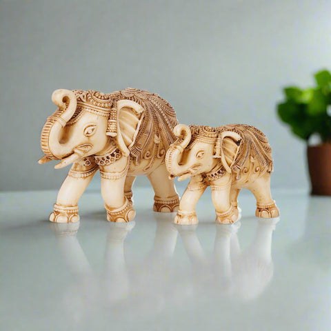 ivory elephant statue
