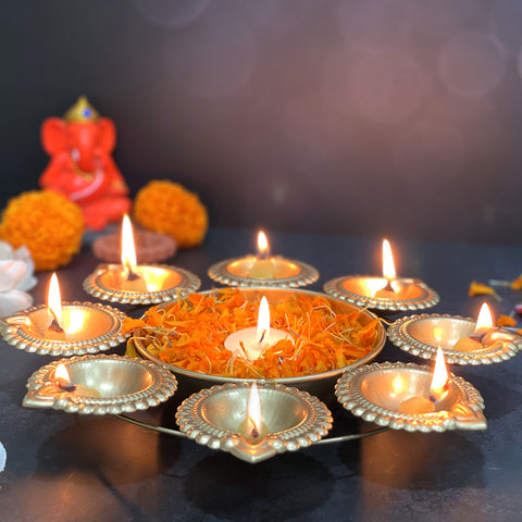 diya design urli bowl for home décor