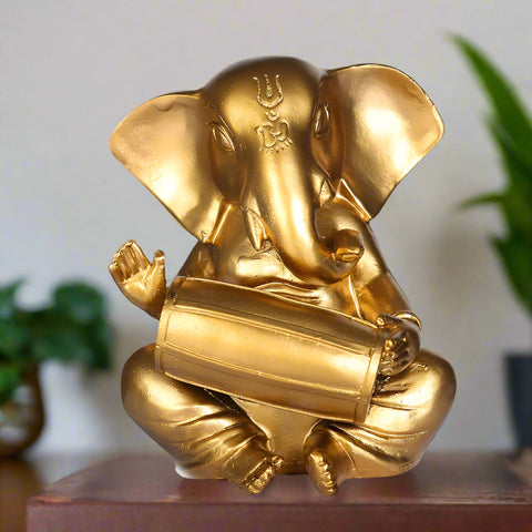 God Ganesh Gold Statue