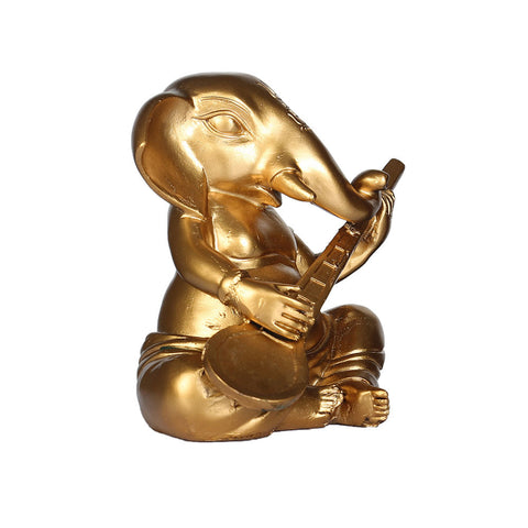 spiritual ganesha figurine living room decor