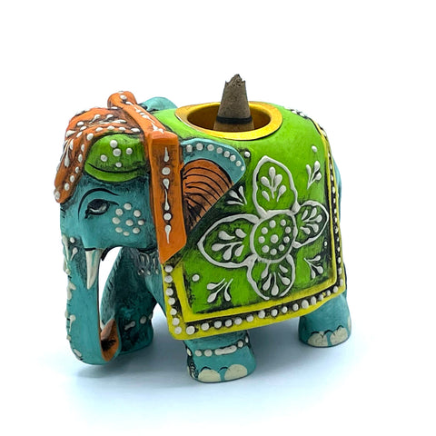 Antique Finish Royal Elephant Burner