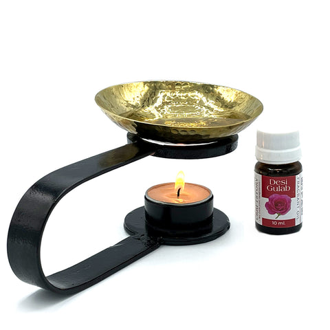 Brass Oil Burner