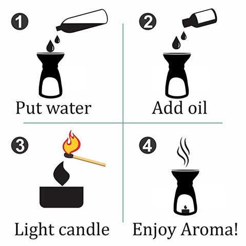 Handcrafted Soapstone Aroma Burner & Oil Diffuser with Brass Bowl