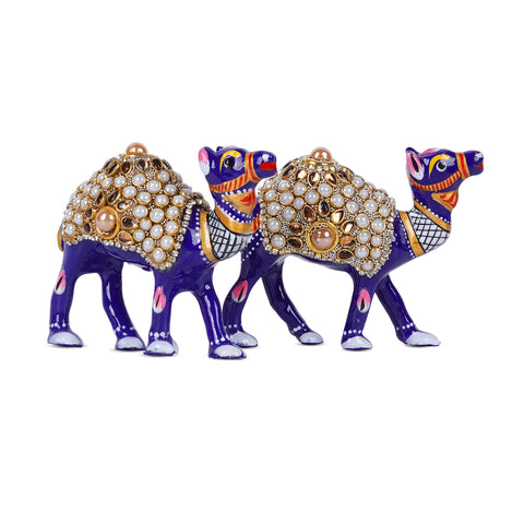 kundan work camel figure