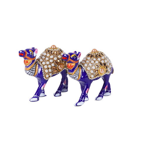 metal camel showpiece