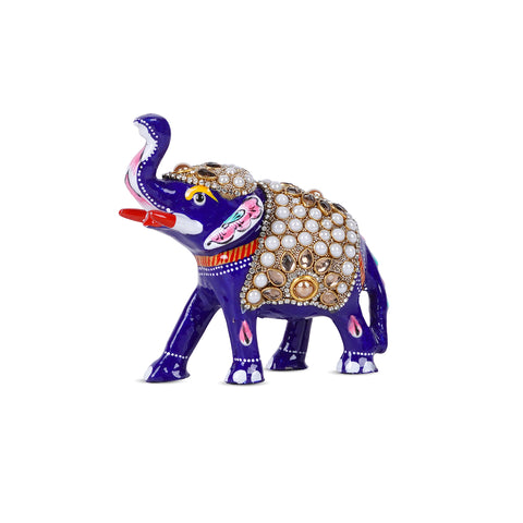 metal elephant showpiece