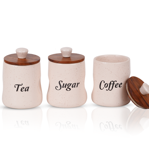 Coffee sugar tea containers for kitchen