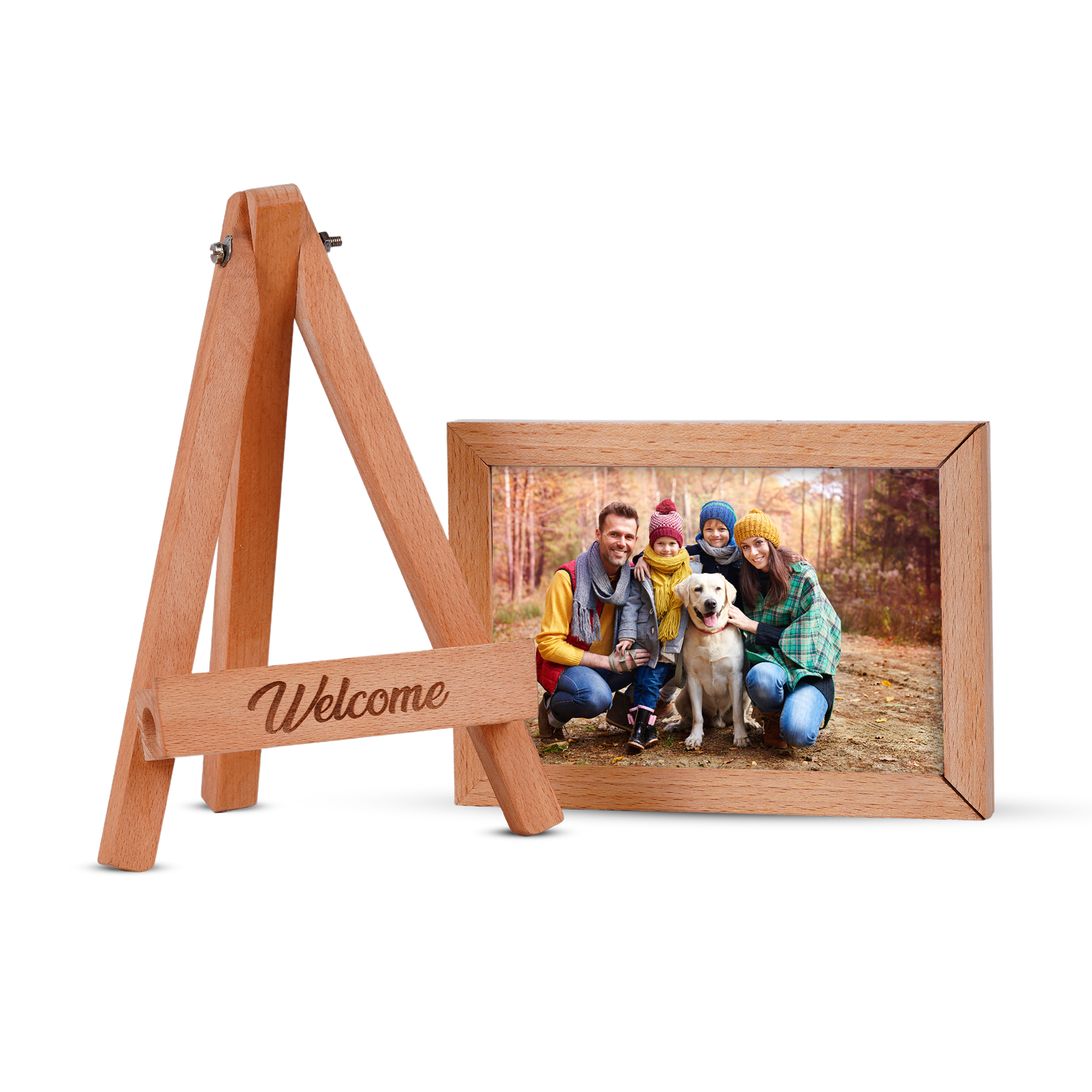 Mini 2 in 1 White Board & Photo Frame Stand – JaipurCraft