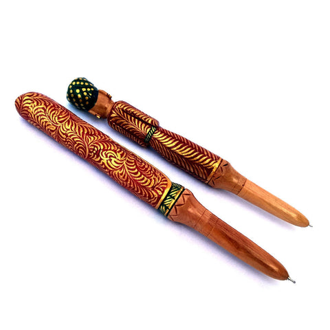 Indian Couple Shape Pen Set