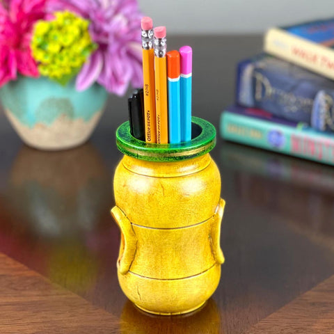 Papier-mâché Pen Holder