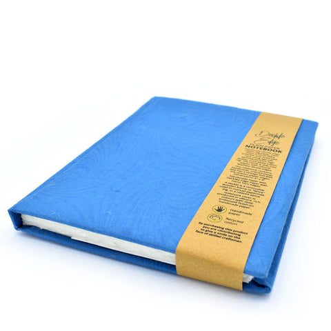 Multicolor Handmade Journal Notebook with Deckle-Edge Pages (6.5 x 8.5 Inches)