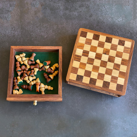 small chess set