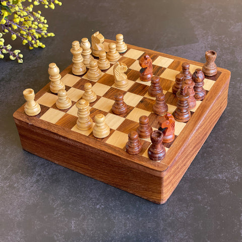 small travel chess set