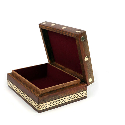 wooden jewelry box