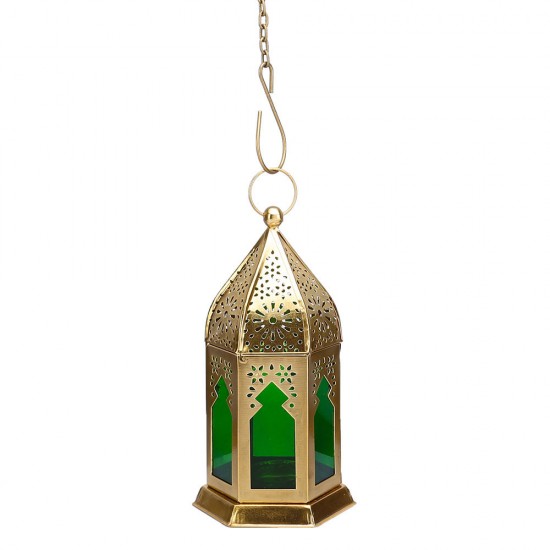 Mini Moroccan Lantern Glass Hanging Lamp