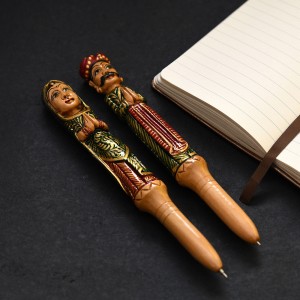 Wooden Hand Crafted and Miniature Hand Painted Raj...
