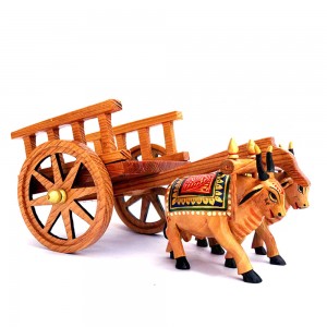 Wooden Indian Traditional Oxen Cart | Bull Cart | ...